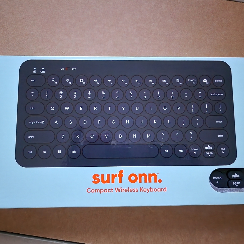 Compact Wireless Keyboard - Black